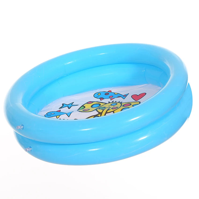 Round Inflatable Swimming Pool PVC Thicken Mini Swimming Pool For Kids Children, Indoor Play Pool Portable Outdoor Hot Tubs
