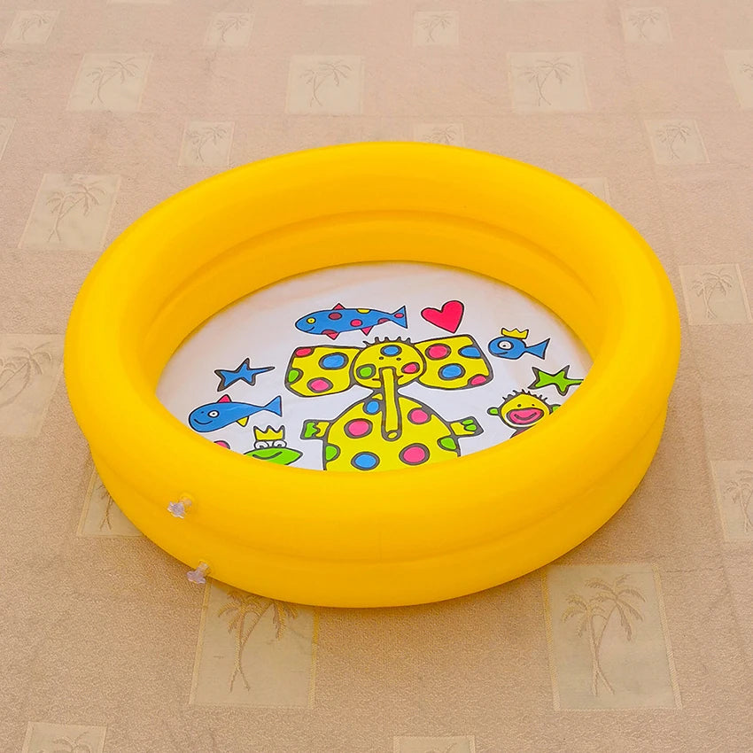 Round Inflatable Swimming Pool PVC Thicken Mini Swimming Pool For Kids Children, Indoor Play Pool Portable Outdoor Hot Tubs
