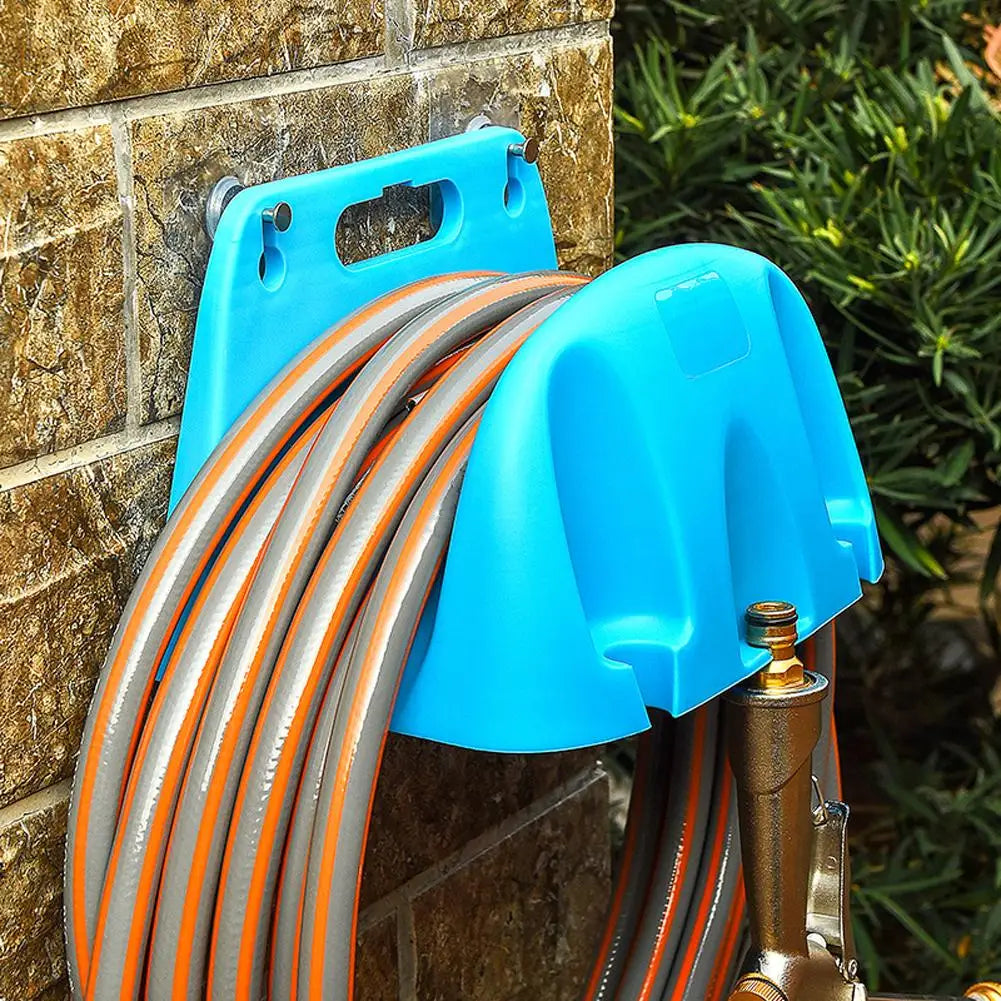 Wall Mounted Garden Irrigation Hose Pipe Hanger Plastic Rack Tap Watering Hose Organizer