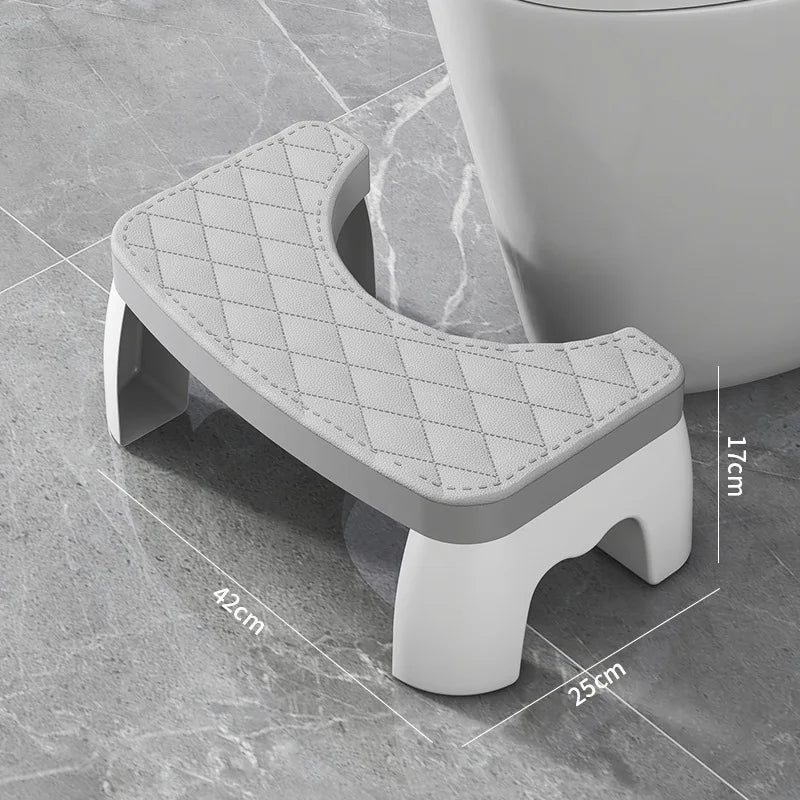 Thick anti slip stool pad, footstool, household bathroom, adult squatting toilet, toilet footstool waterproof squatting toilet