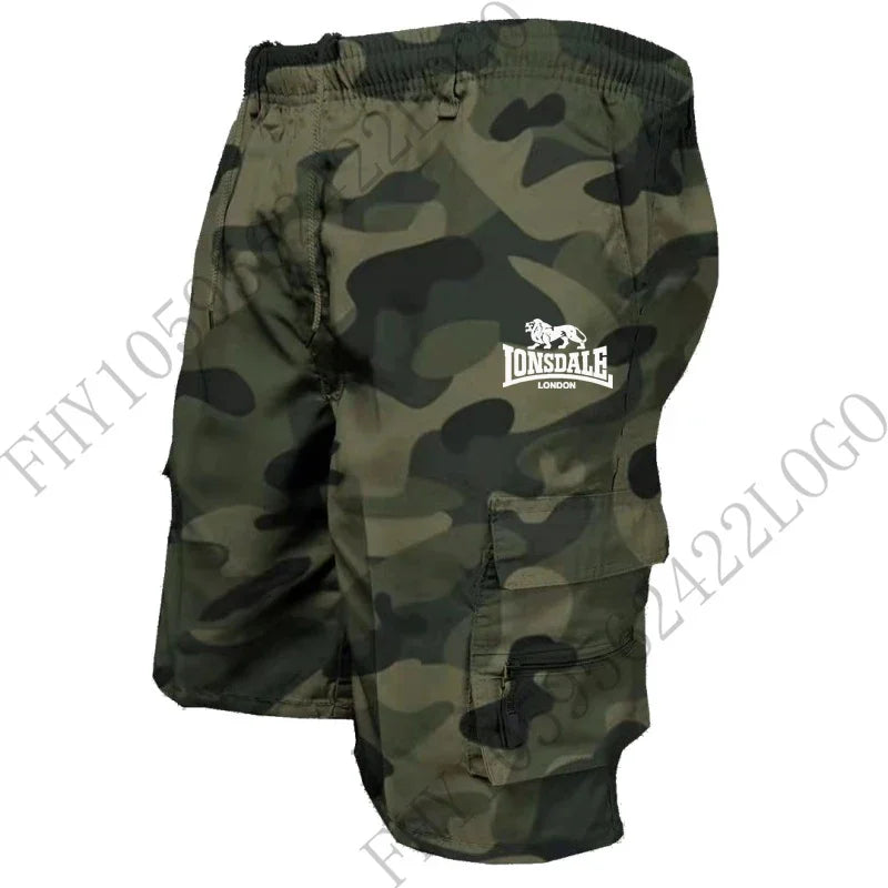 Fashion Military Pocket Shorts Jogging Camo casual sports shorts, men's hiking cargo shorts,