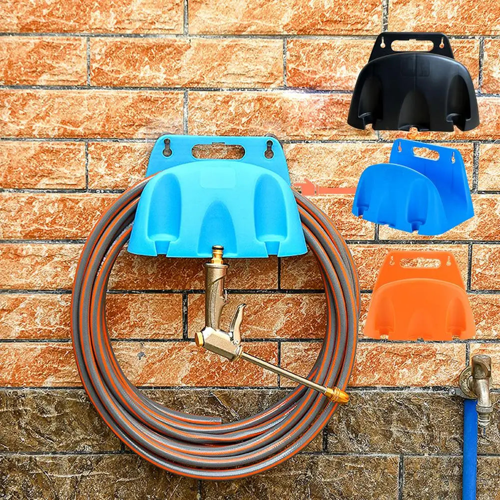 Wall Mounted Garden Irrigation Hose Pipe Hanger Plastic Rack Tap Watering Hose Organizer