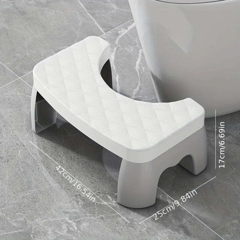 Thick anti slip stool pad, footstool, household bathroom, adult squatting toilet, toilet footstool waterproof squatting toilet
