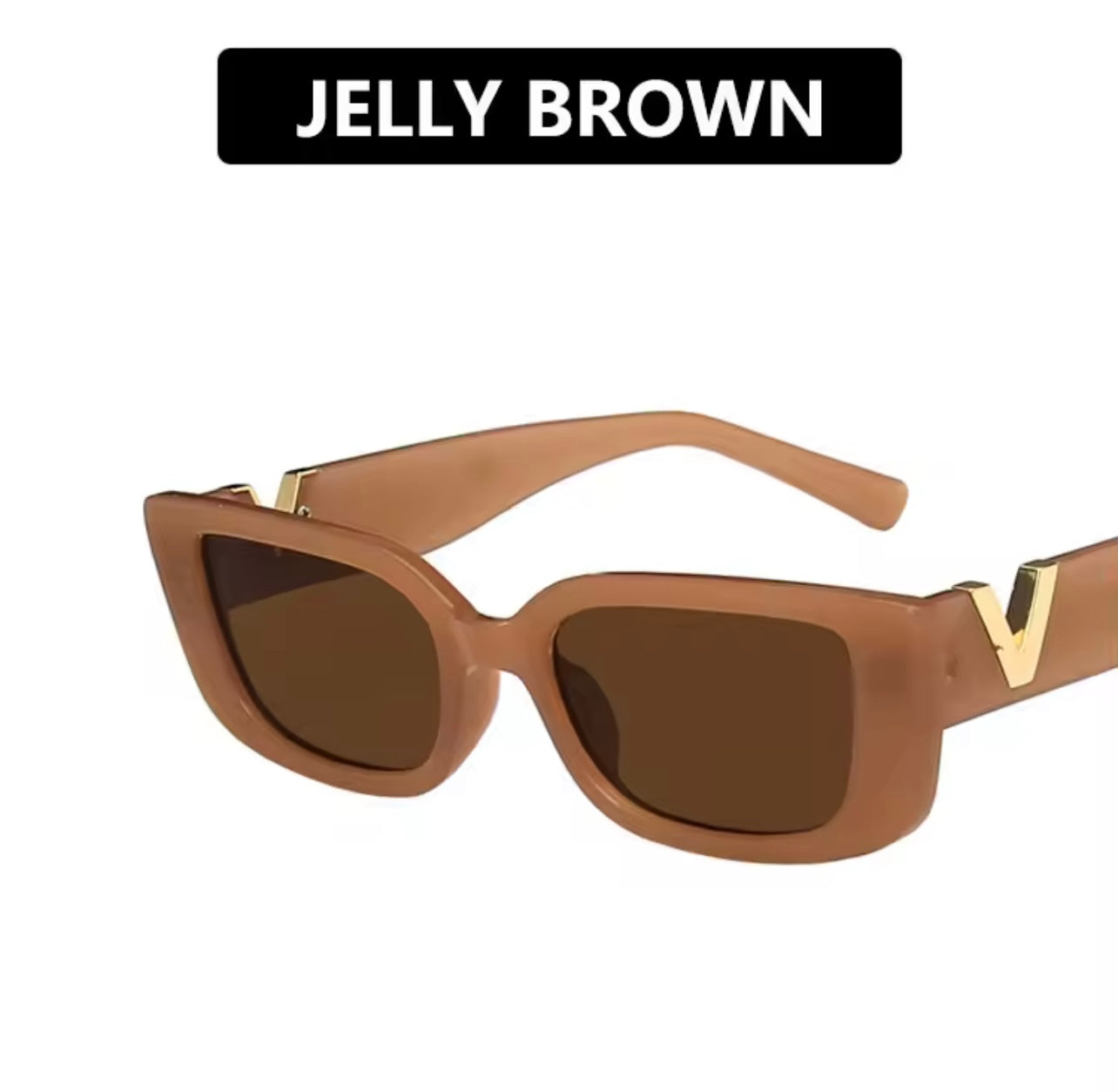 Retro Rectangle Sunglasses