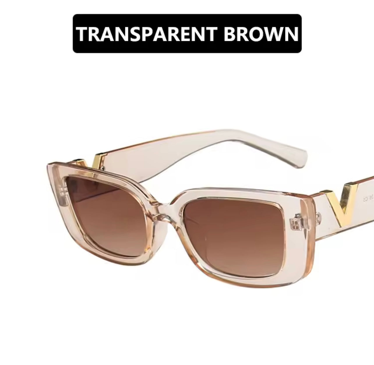 Retro Rectangle Sunglasses