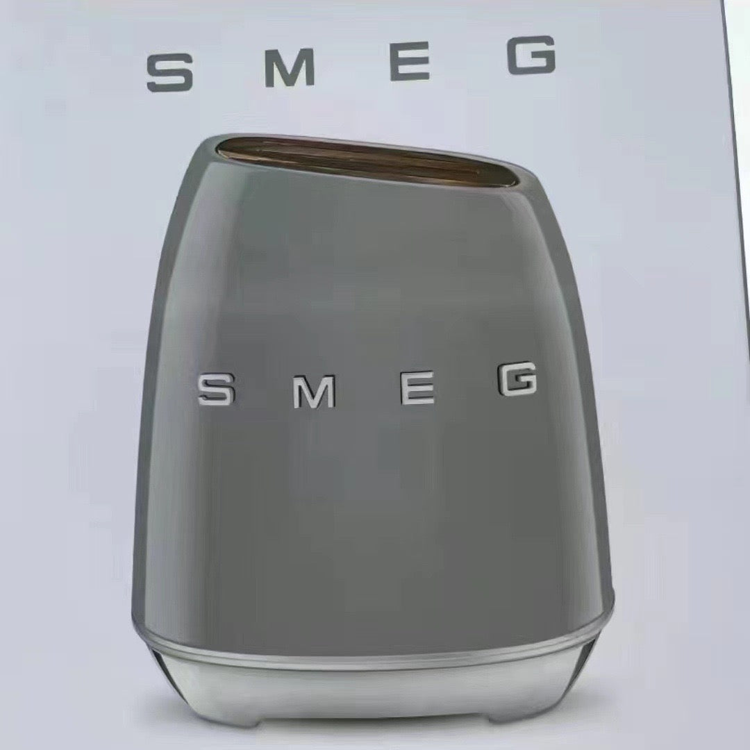Smeg Retro 6 Piece Knife Set and Block
