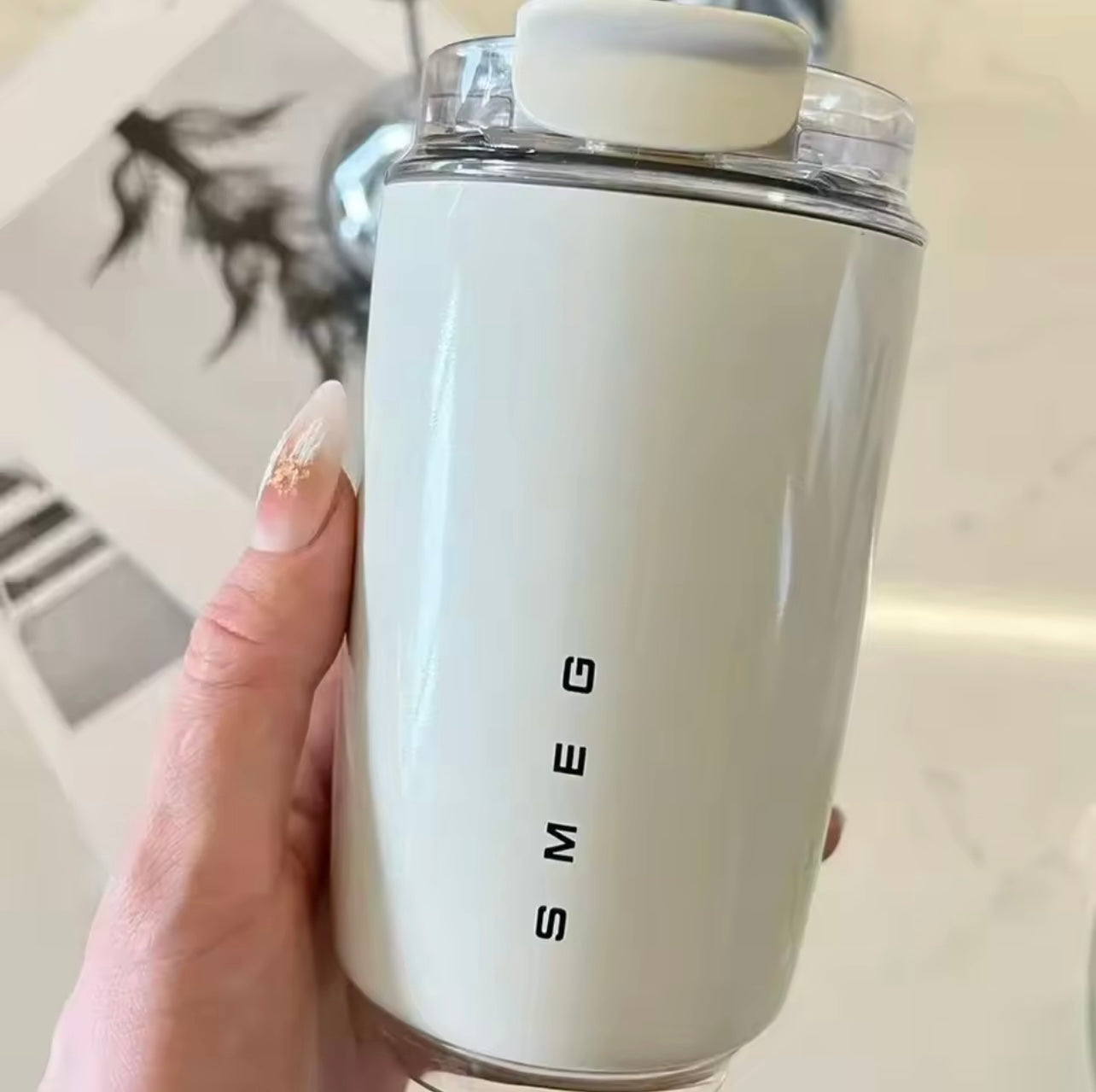 SMEG Stainless Steel Travel Mug