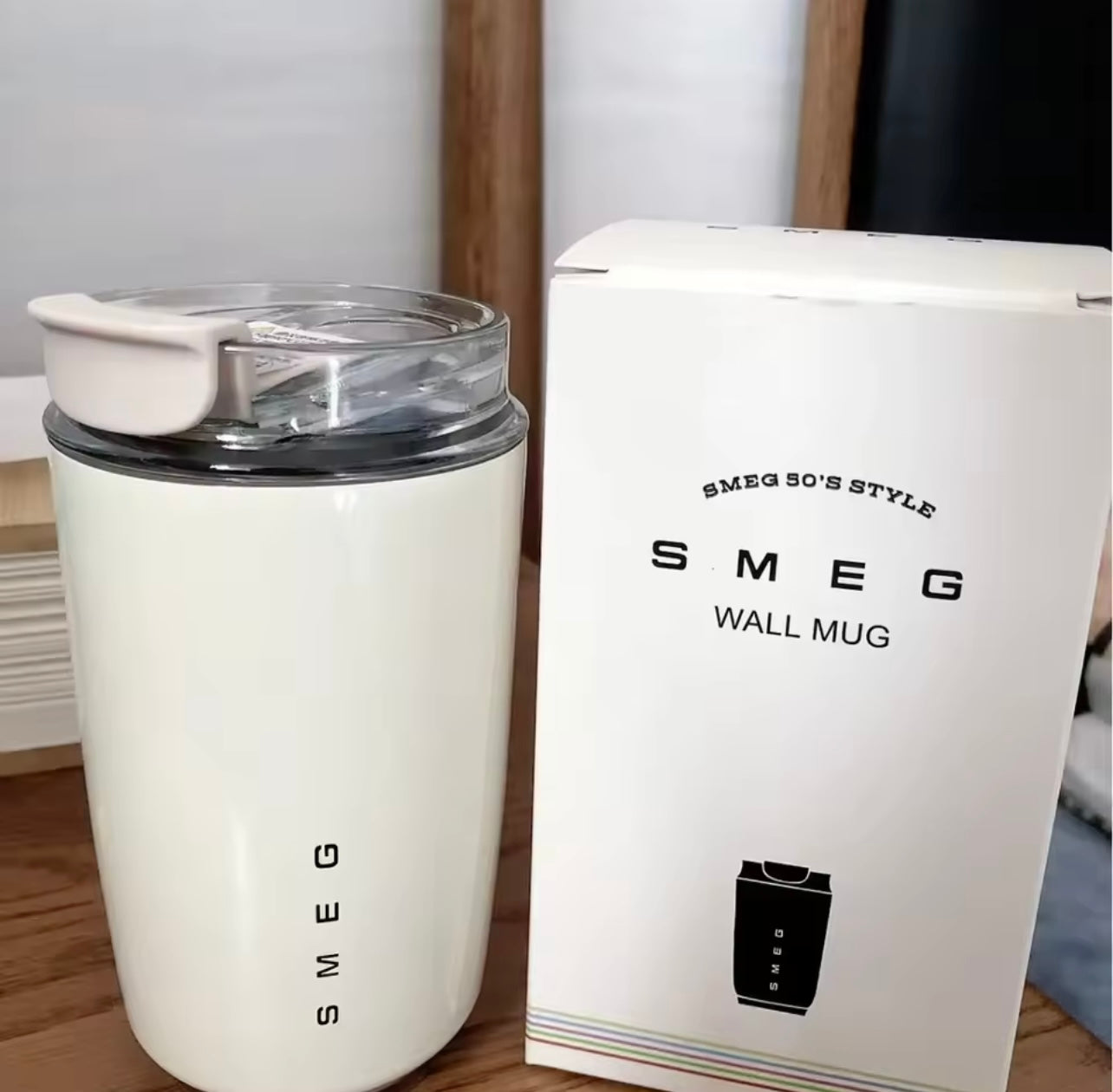 SMEG Stainless Steel Travel Mug