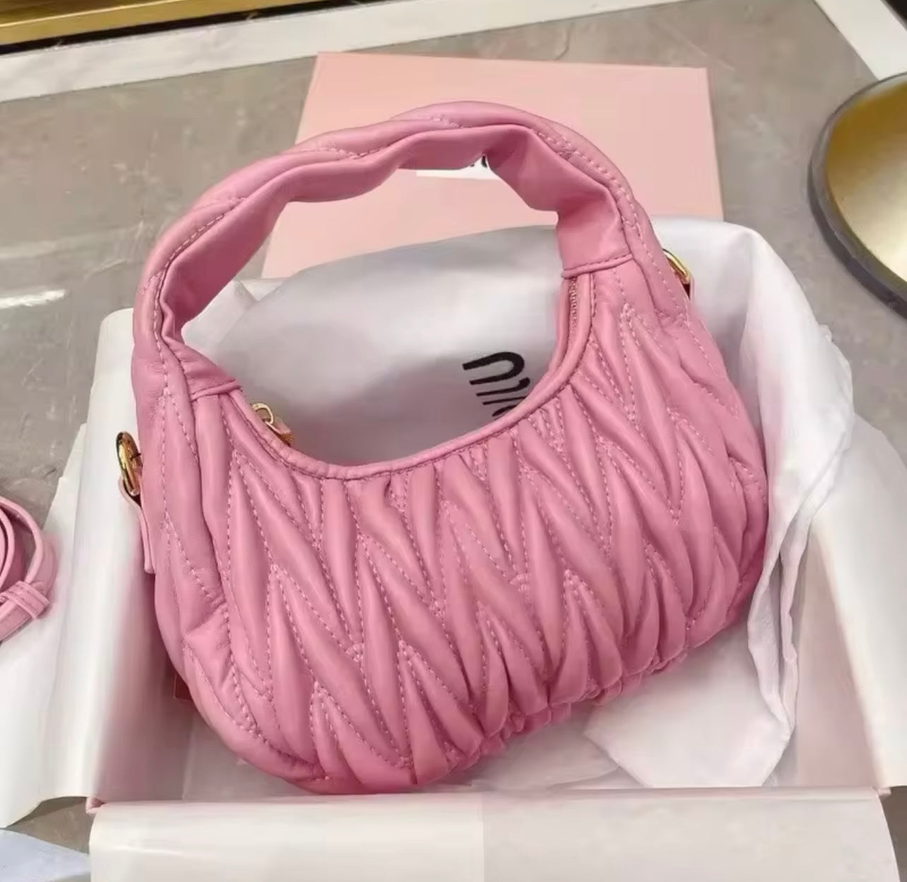 Vegan Leather Design Led Bag