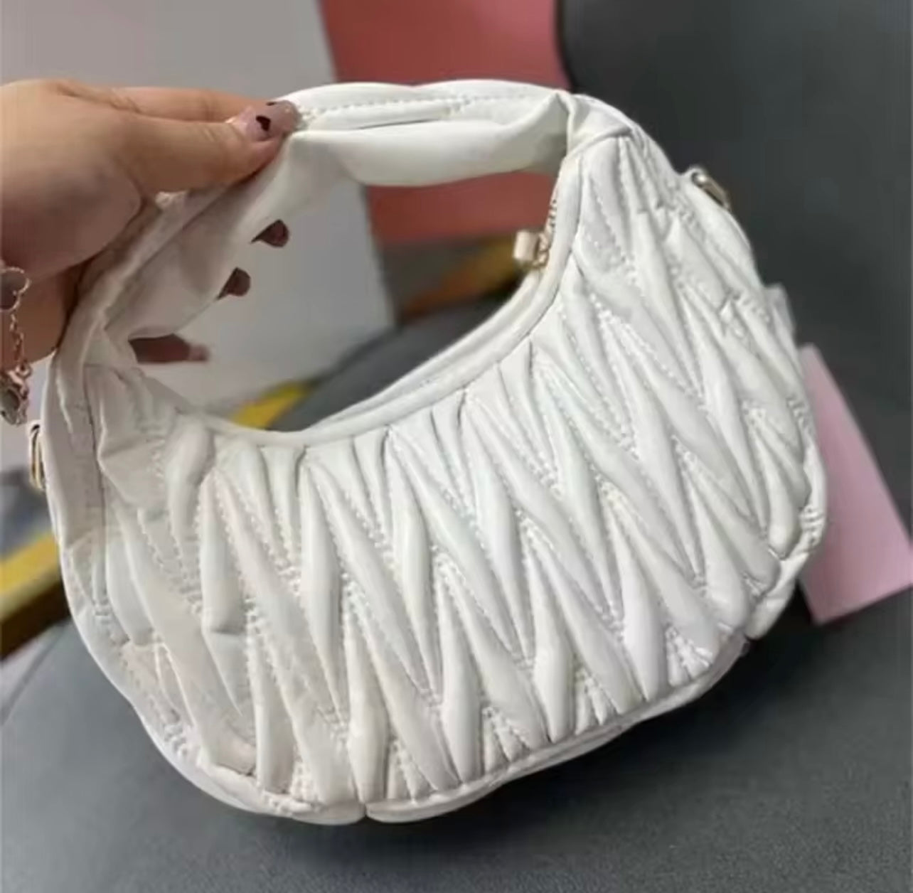 Vegan Leather Design Led Bag