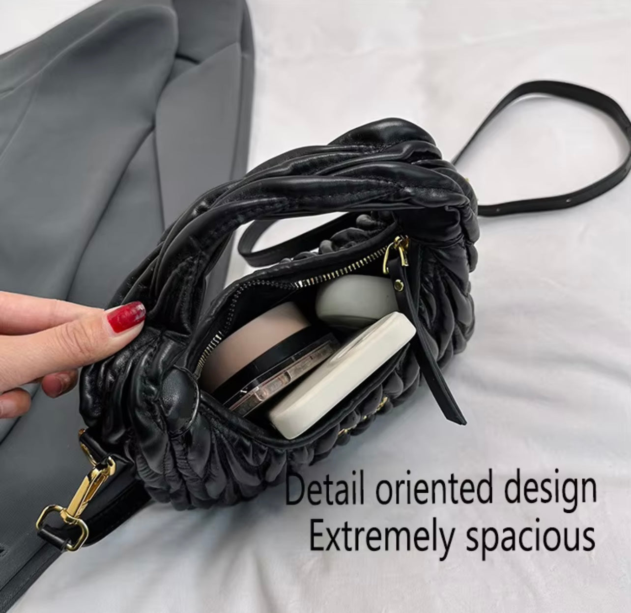 Vegan Leather Design Led Bag