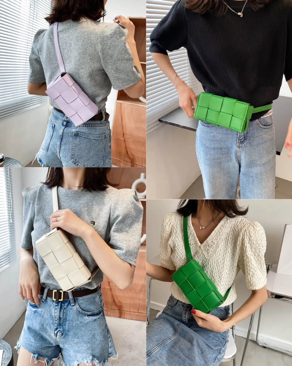 BV Soft Cassette Bag - Soft Vegan Leather Padded Cassette Bag