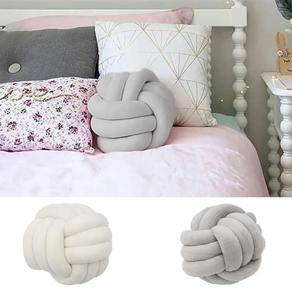Nordic Style Velvet Knotted Cushion Home Decor