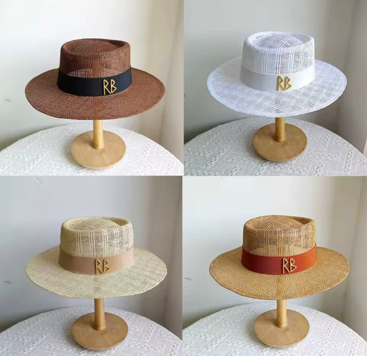 Summer Straw Elegant Hat