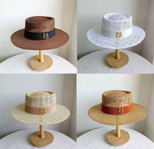 Summer Straw Elegant Hat