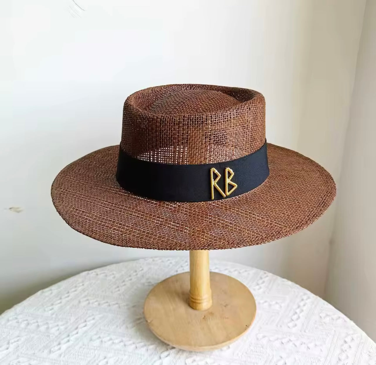 Summer Straw Elegant Hat