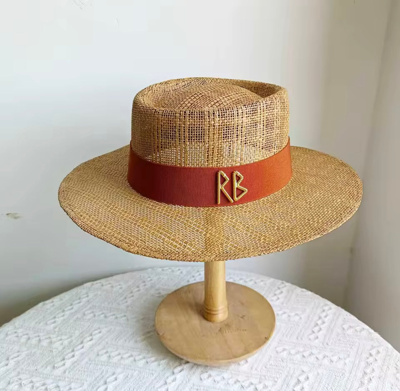 Summer Straw Elegant Hat