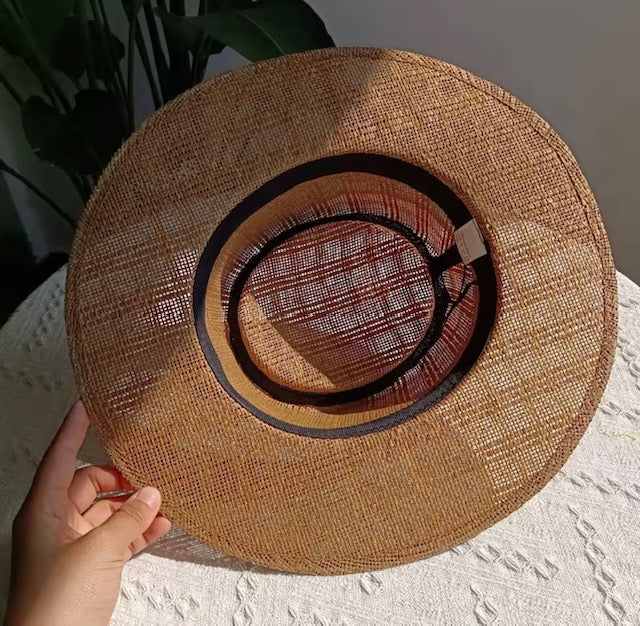 Summer Straw Elegant Hat