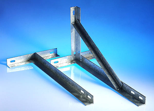 24 inch Stand Off Brackets Galvanised - TK24