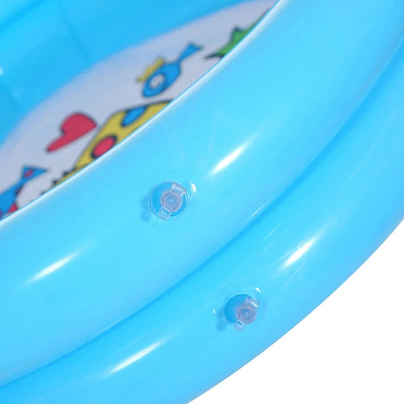 Round Inflatable Swimming Pool PVC Thicken Mini Swimming Pool For Kids Children, Indoor Play Pool Portable Outdoor Hot Tubs