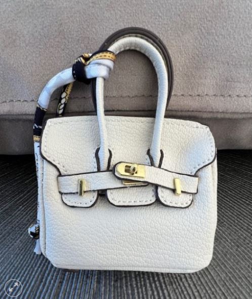 Hermes Mini birkin bag charms | Airpod case