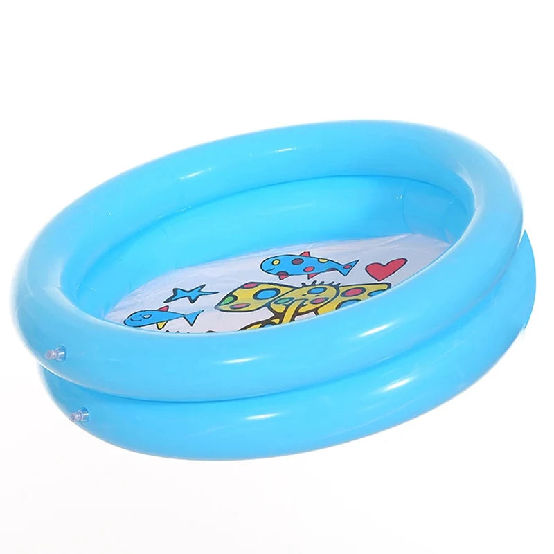 Round Inflatable Swimming Pool PVC Thicken Mini Swimming Pool For Kids Children, Indoor Play Pool Portable Outdoor Hot Tubs