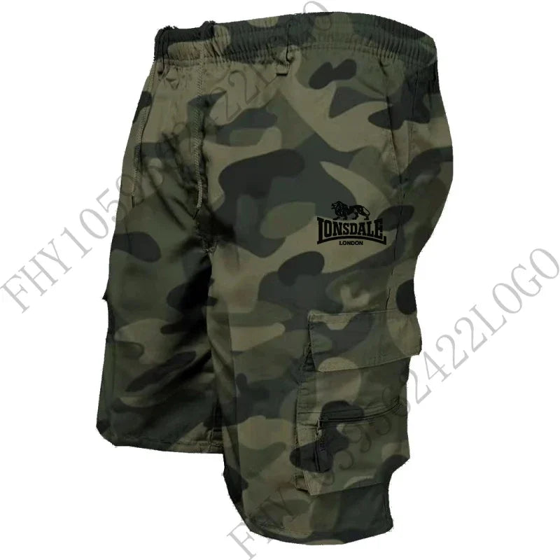 Fashion Military Pocket Shorts Jogging Camo casual sports shorts, men's hiking cargo shorts,