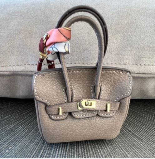 Hermes Mini birkin bag charms | Airpod case
