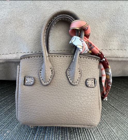 Hermes Mini birkin bag charms | Airpod case