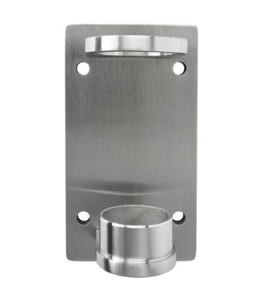 Steel 304 Rectangle Wall Bracket To Suit 48.3mm x 2mm Tube