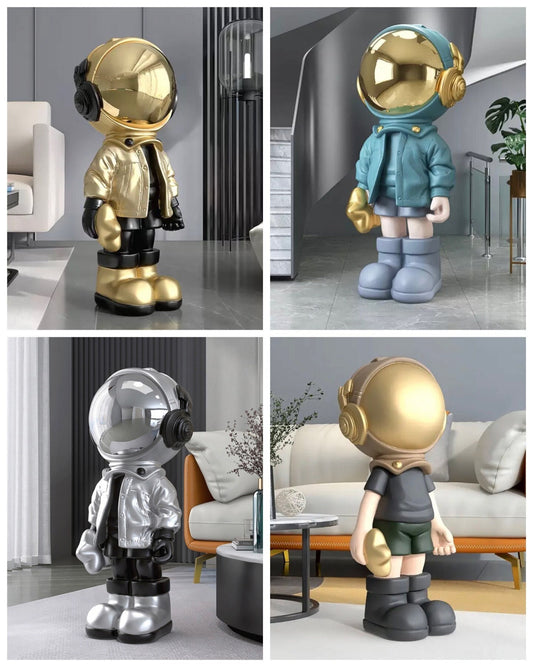 Large Astronaut Statue - Luxury Floor Accessory