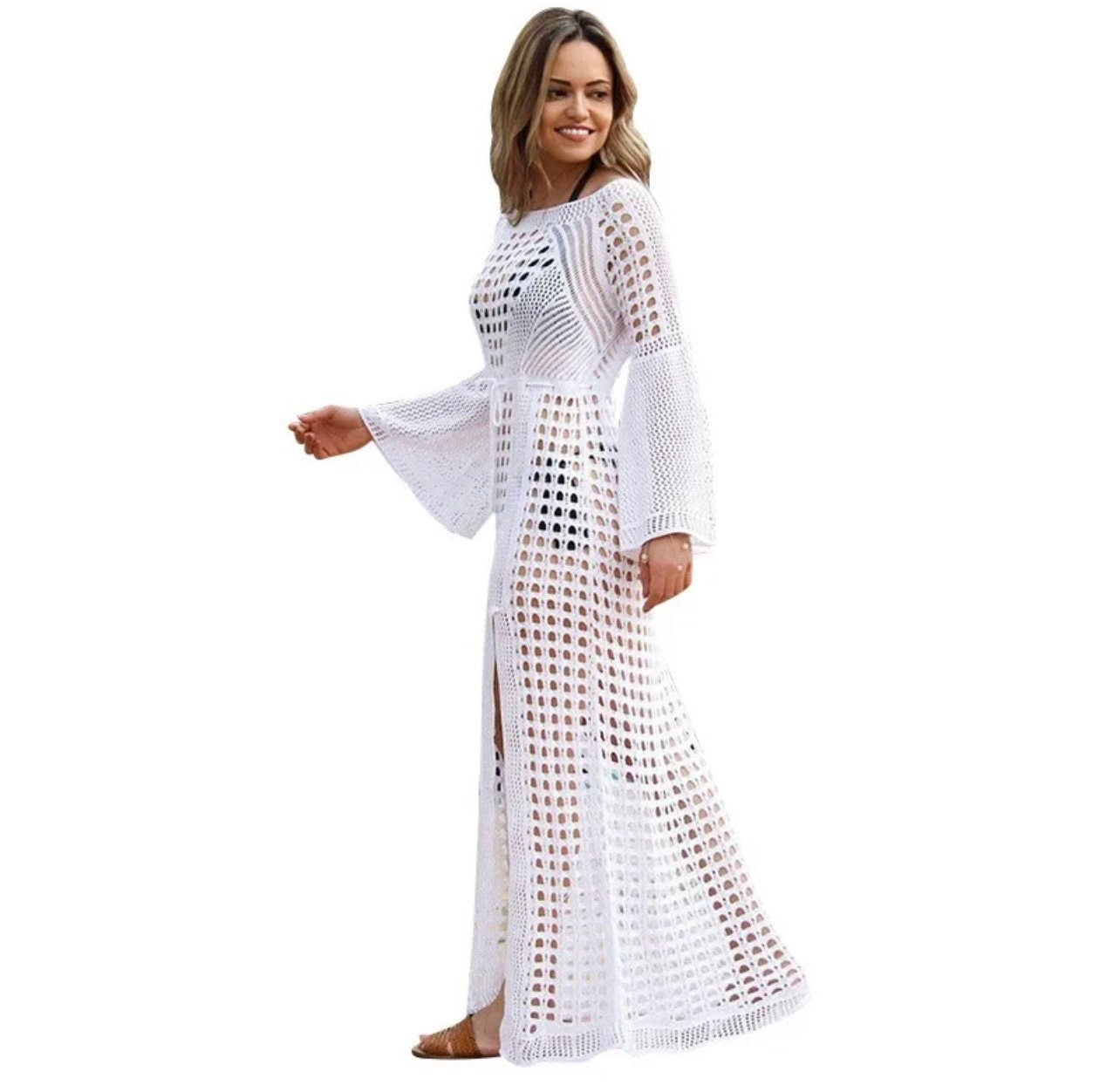 Crochet Beach Dress - Beach Cover up