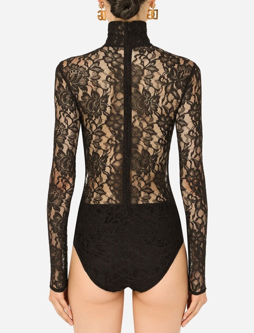 Sexy Mesh Lace Designer Bodysuit
