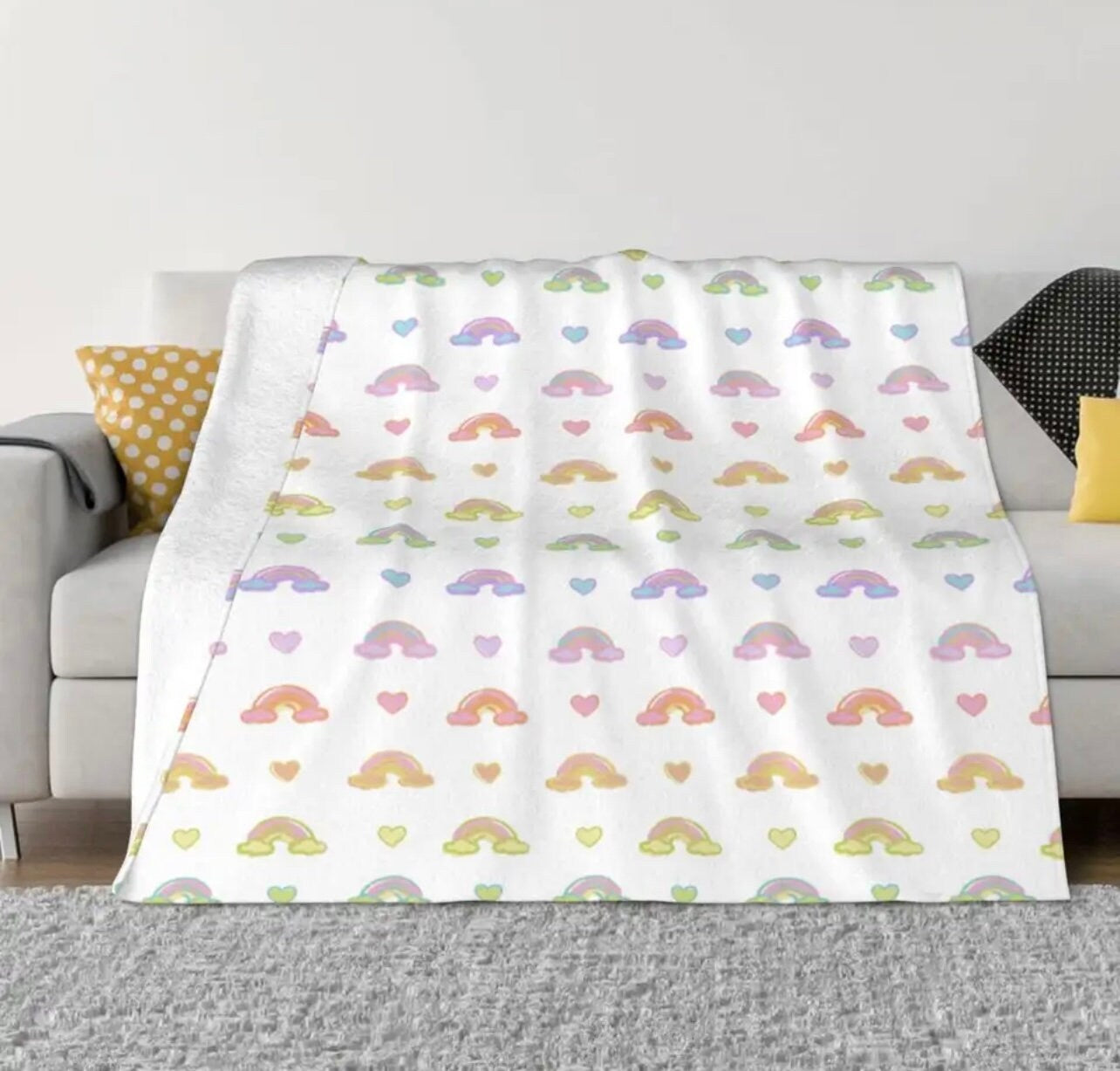 Monkey Blanket | Rainbow Blanket | Roller Blanket