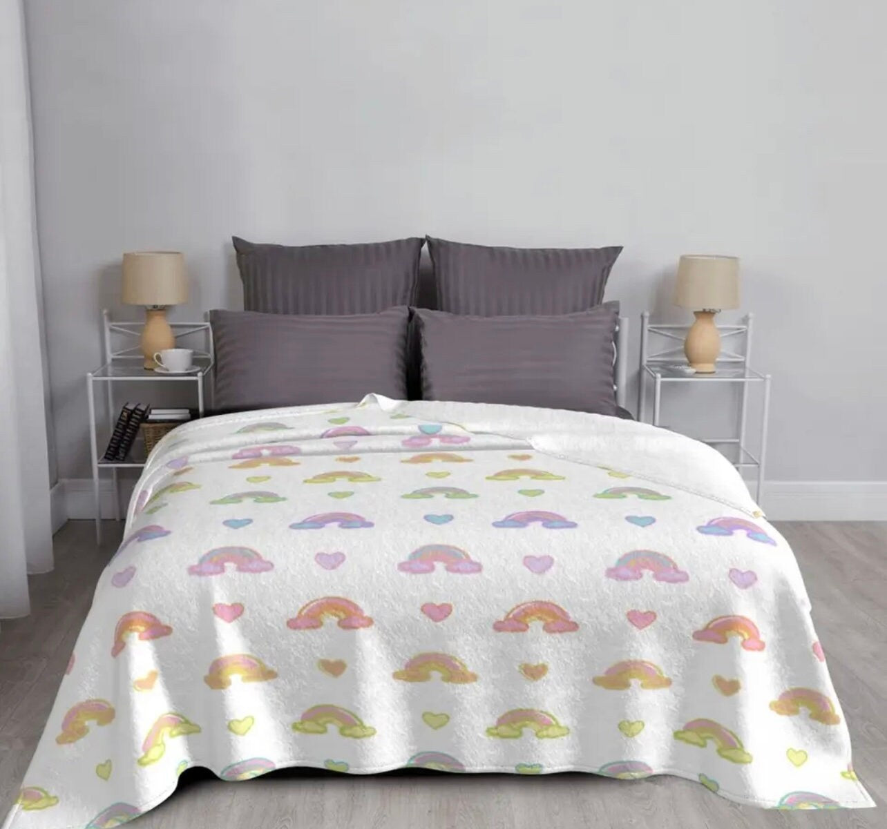 Monkey Blanket | Rainbow Blanket | Roller Blanket