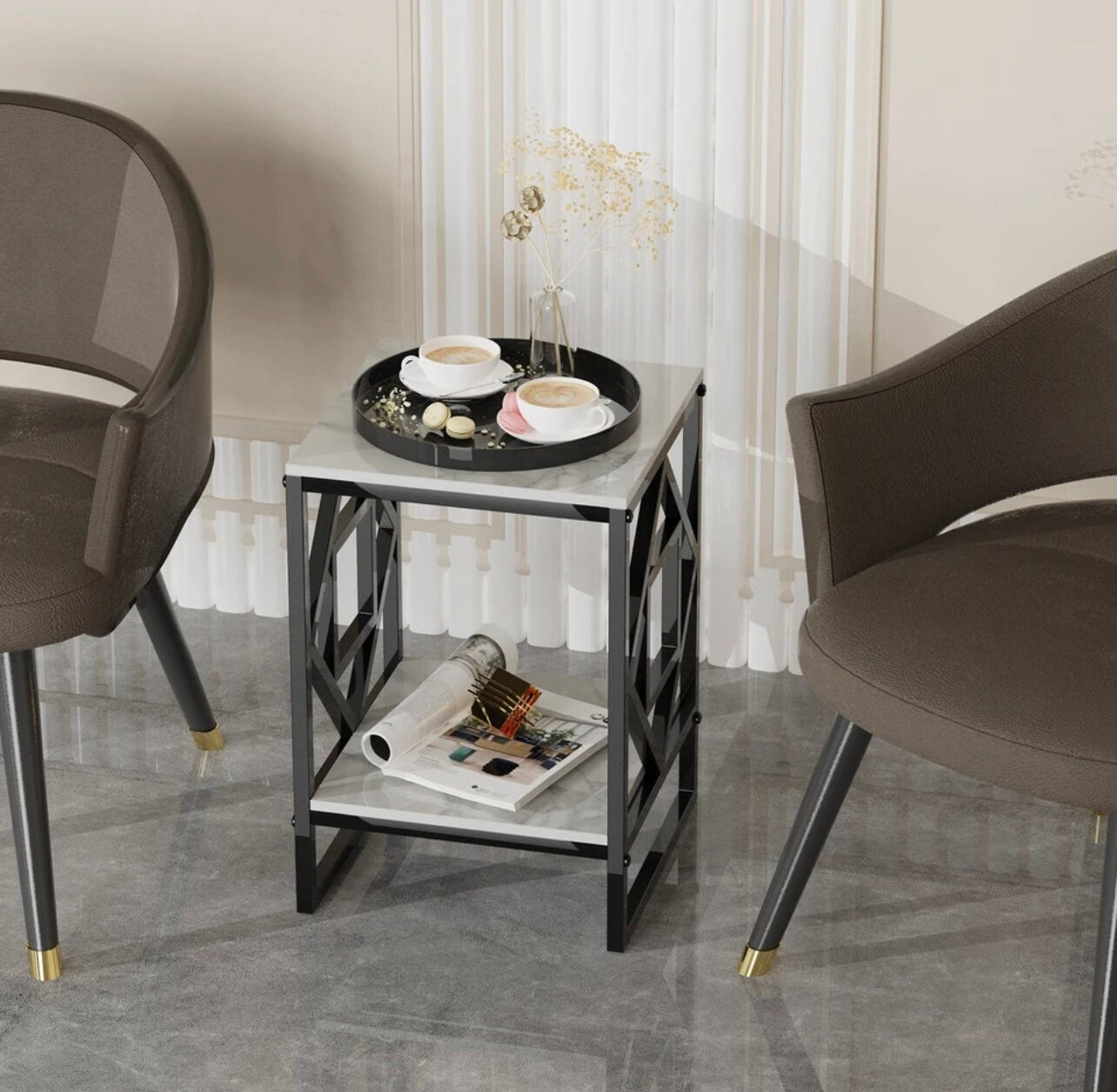 Luxury Marble Coffee Table