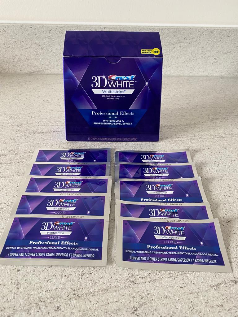 crest whitening strips