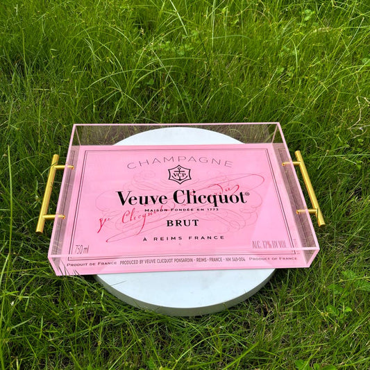 Veuve Clicquot Acrylic Drinks Tray