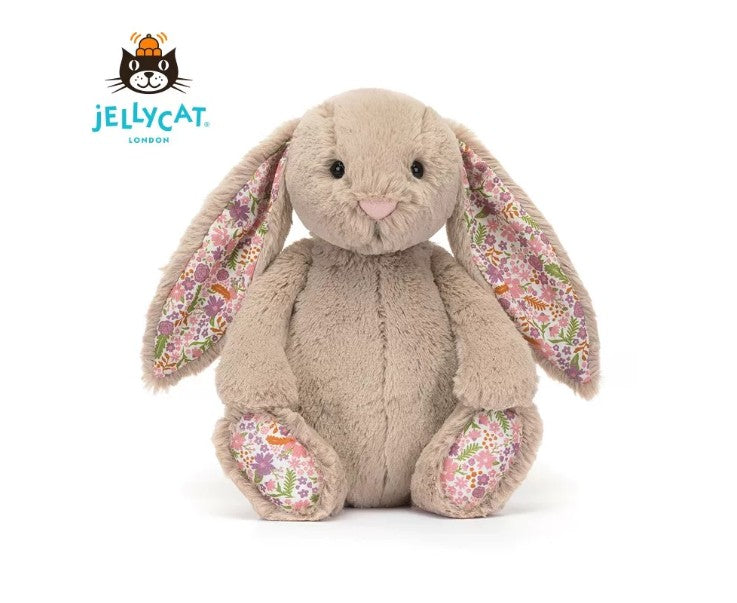 Jellycat Authentic Floral Bunny Rabbit Plush Toy