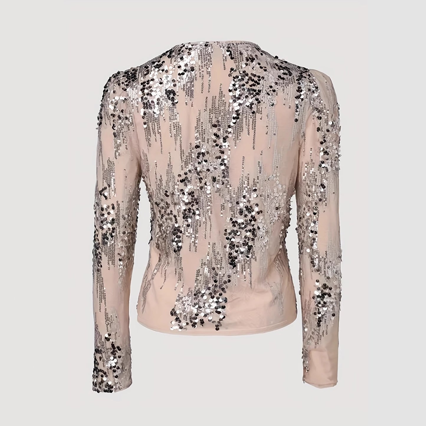 Sequin Zipped Jacket