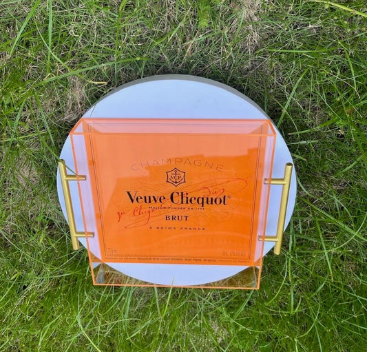 Veuve Clicquot Acrylic Drinks Tray