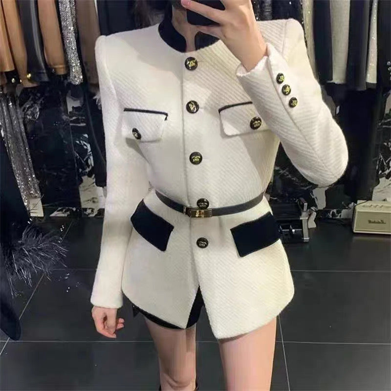Elegant Textured Ladies Jacket