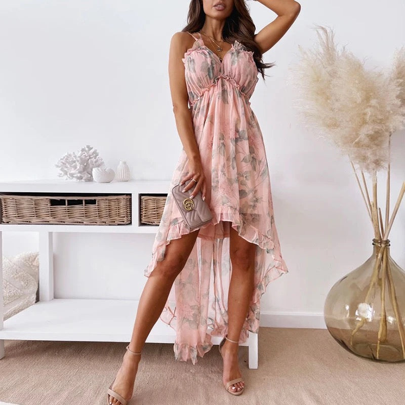 Boho Summer Print Dress