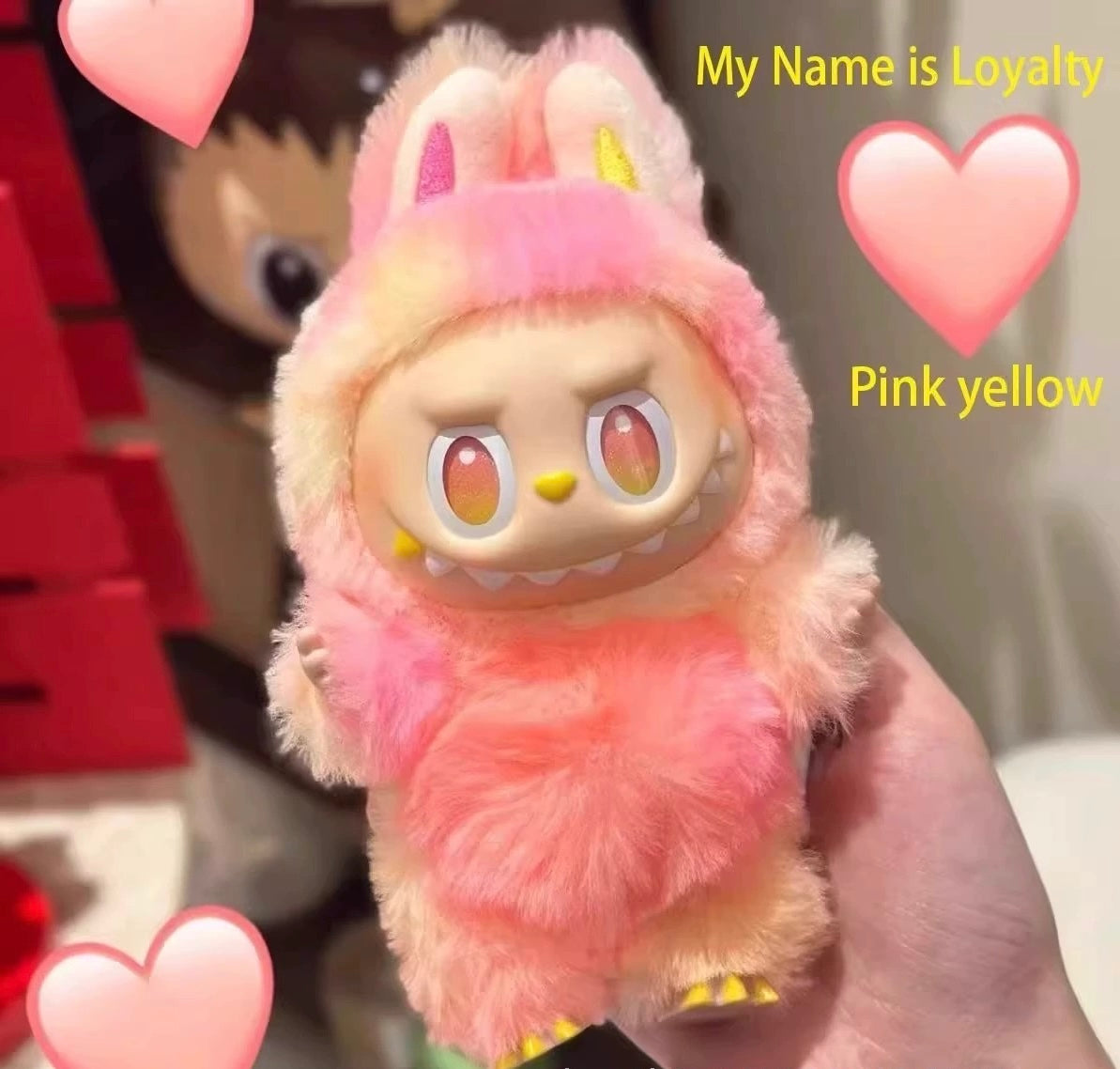 Labubu doll pop mart doll pendant