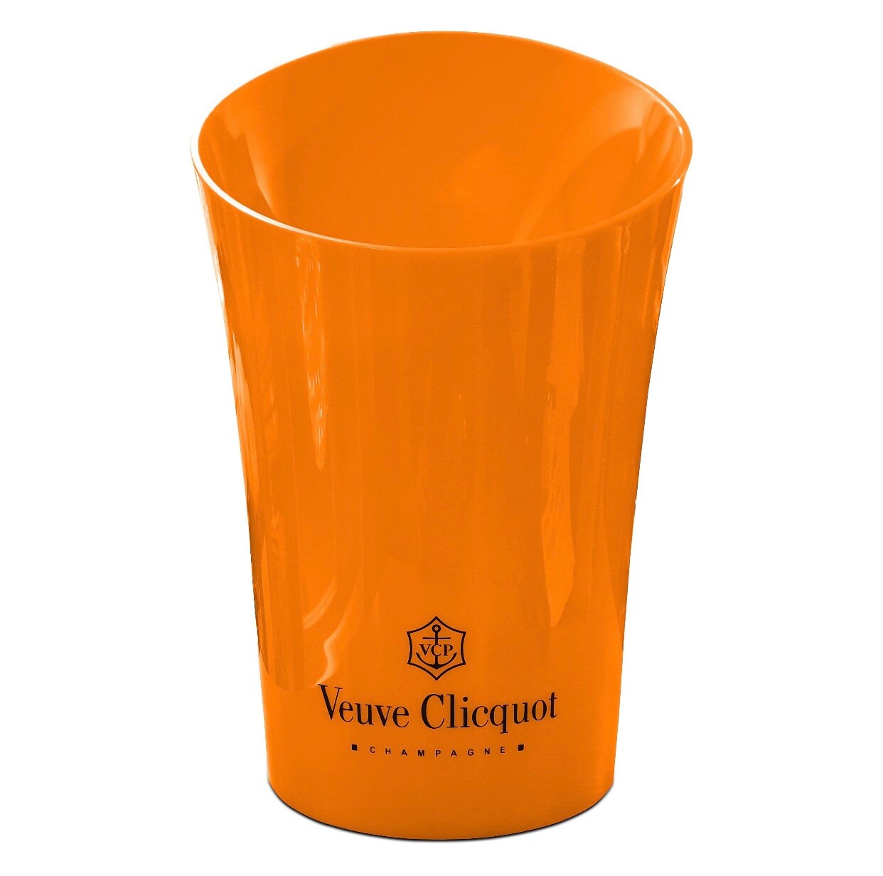 Veuve Clicquot Orange Acrylic Flutes with or without Ice Bucket  - Various Options