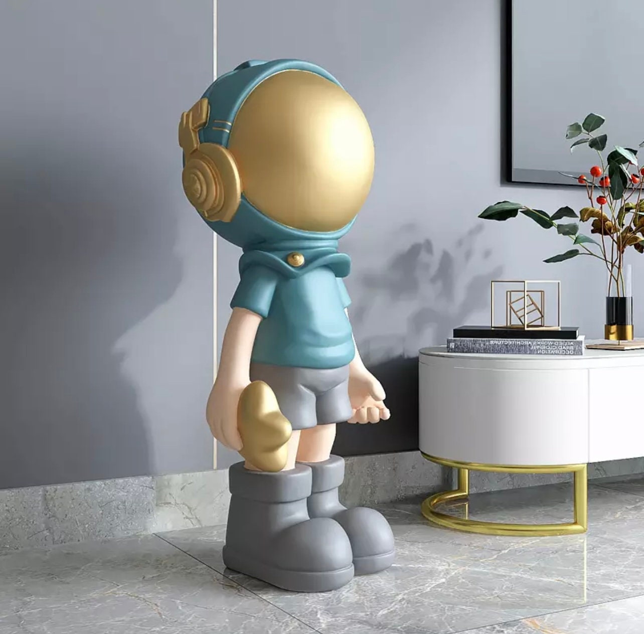 Large Astronaut Statue - Luxury Floor Accessory