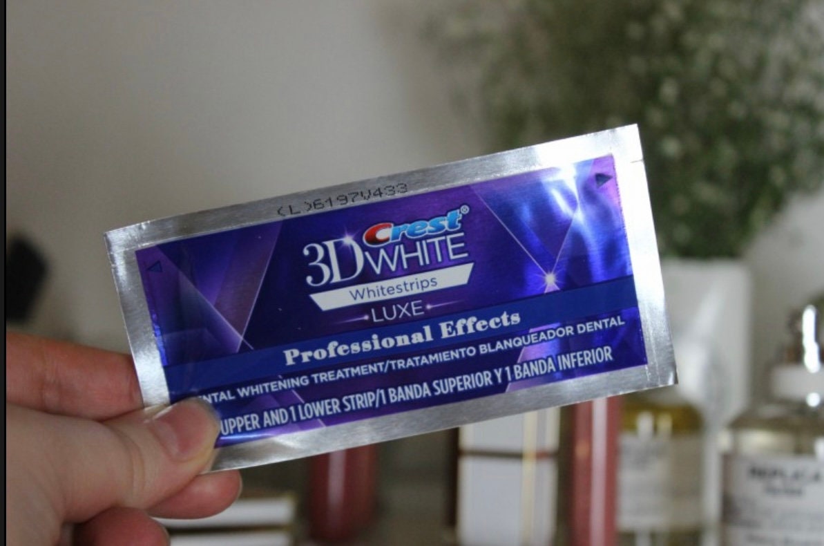 Crest whitening strips