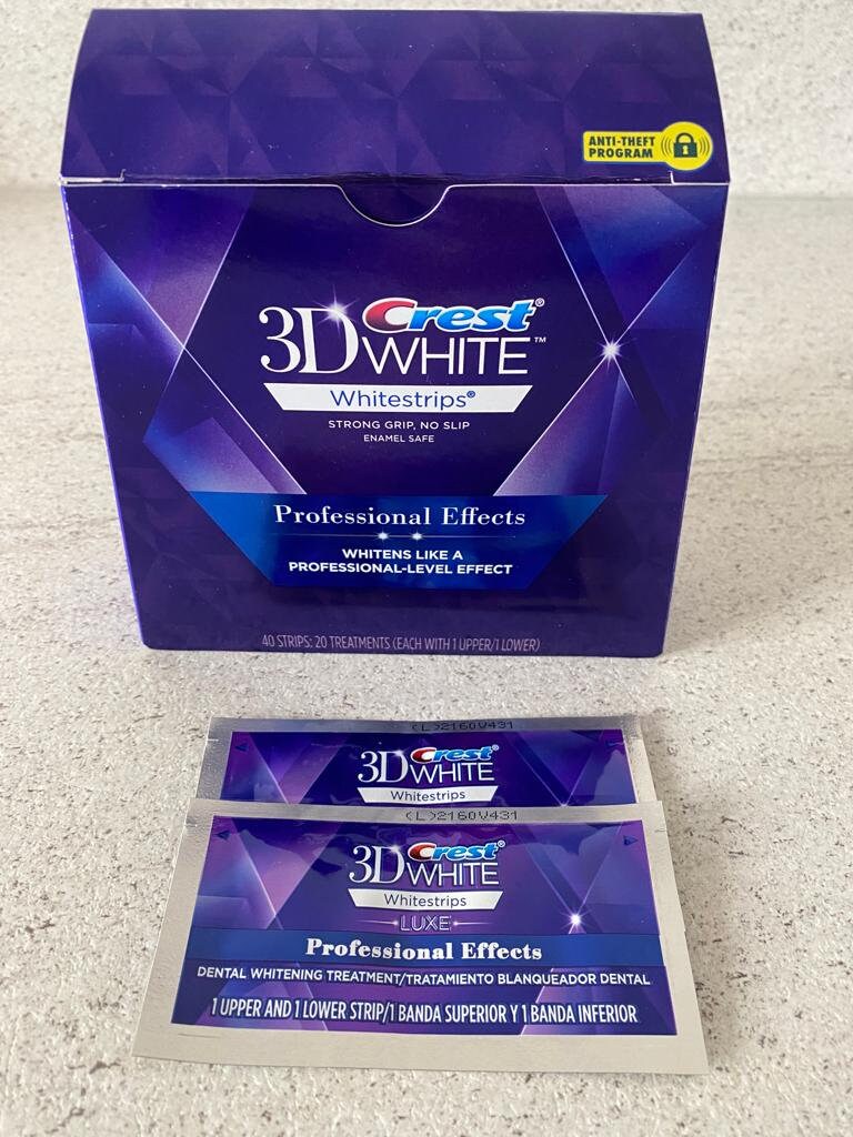 crest whitening strips