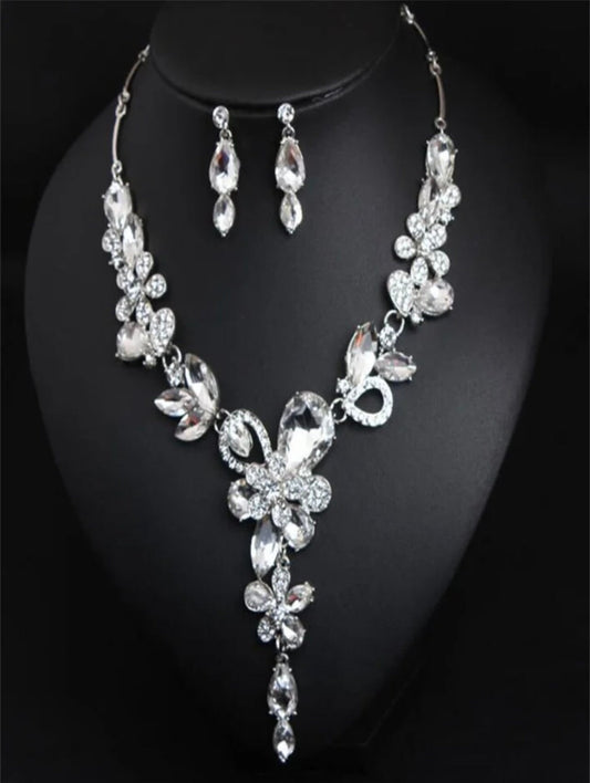 Luxury Necklace Earring Set