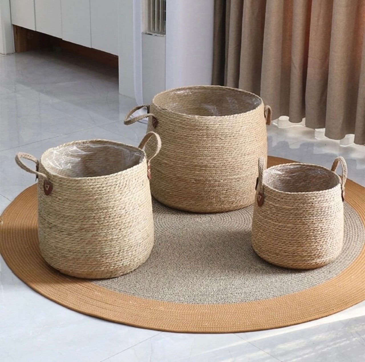 Woven Storage Baskets | Home Decor | Plant Baskets | Handled Basket | Popular | Free Shipping